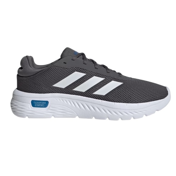 Adidas Cloudfoam Comfy Shoes 10.5 Grey Comfort Cushion Lightweight NWT/ NO BOX - Picture 1 of 12
